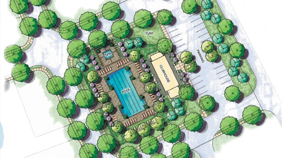 Cimarron Valley Clubhouse Site Plan