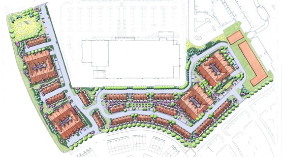 Multi-Family Master Plan Architecture Design for Cardel Homes