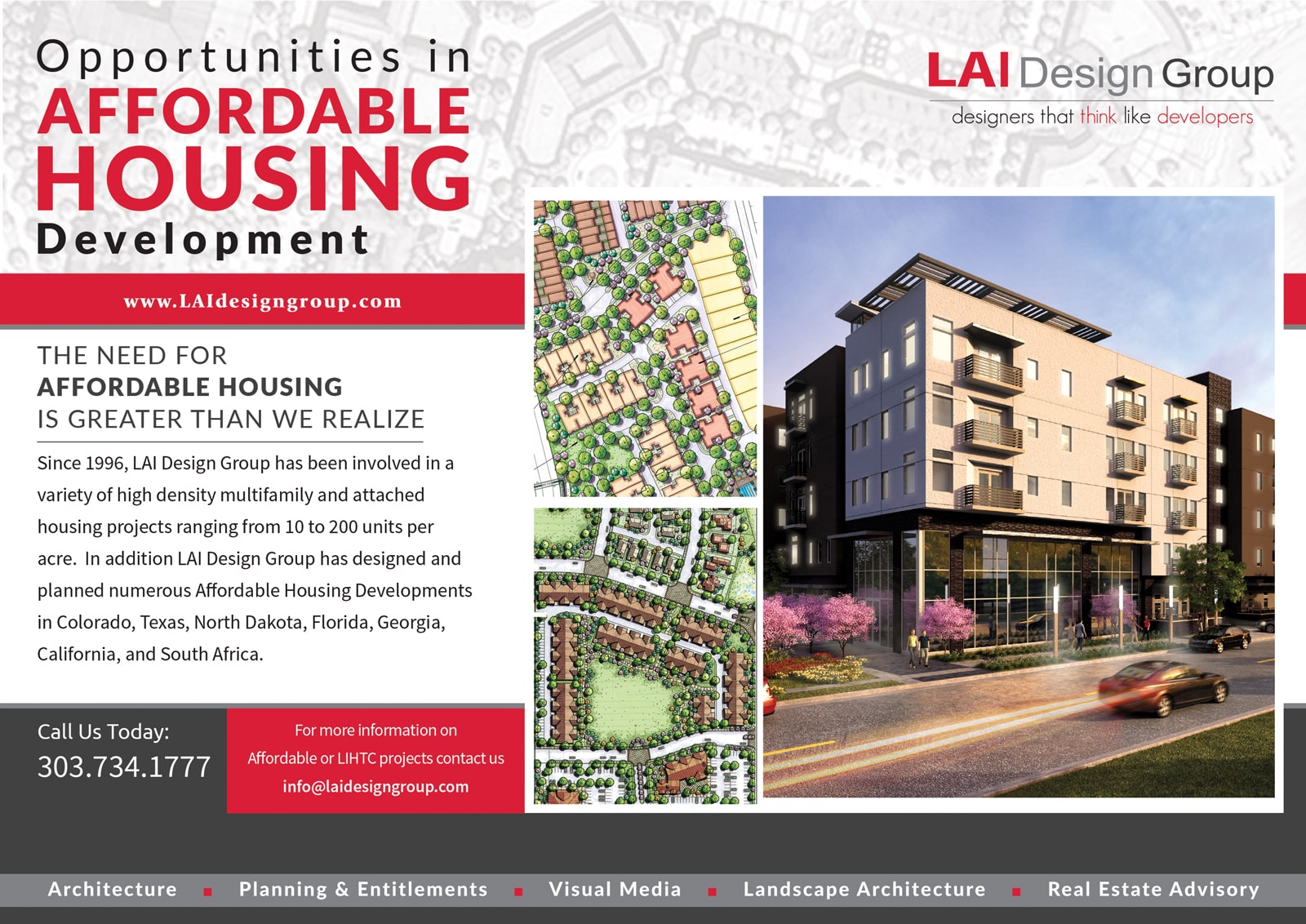 Architects that specialize in  Affordable Housing Development