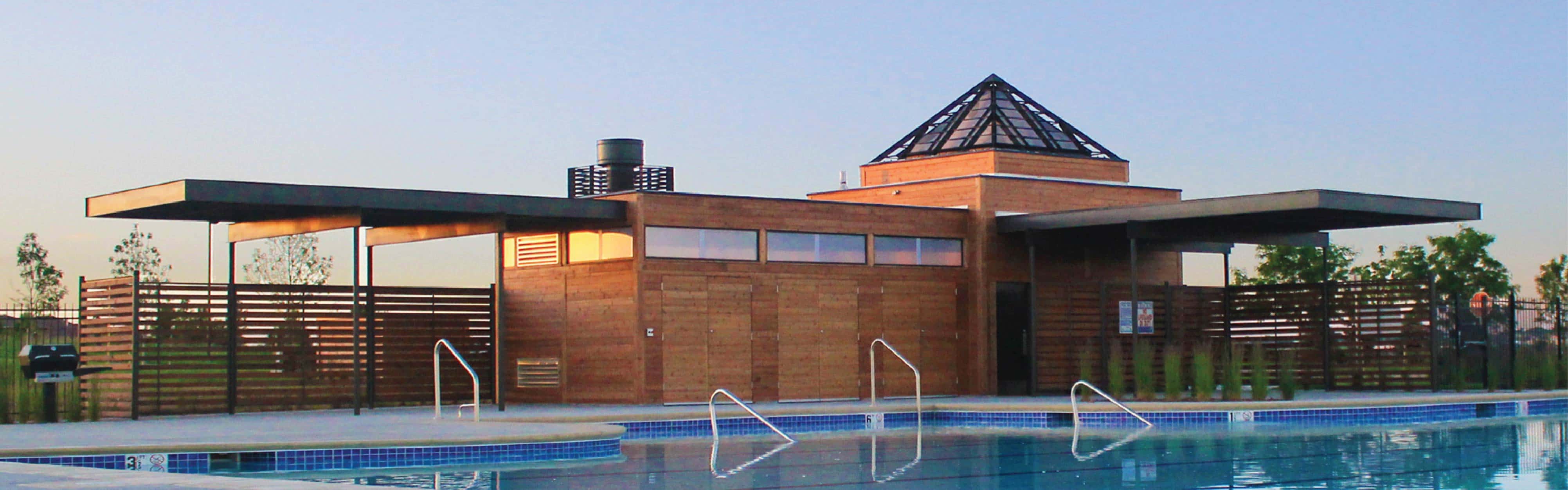 Pool House Architecture Design in Colorado
